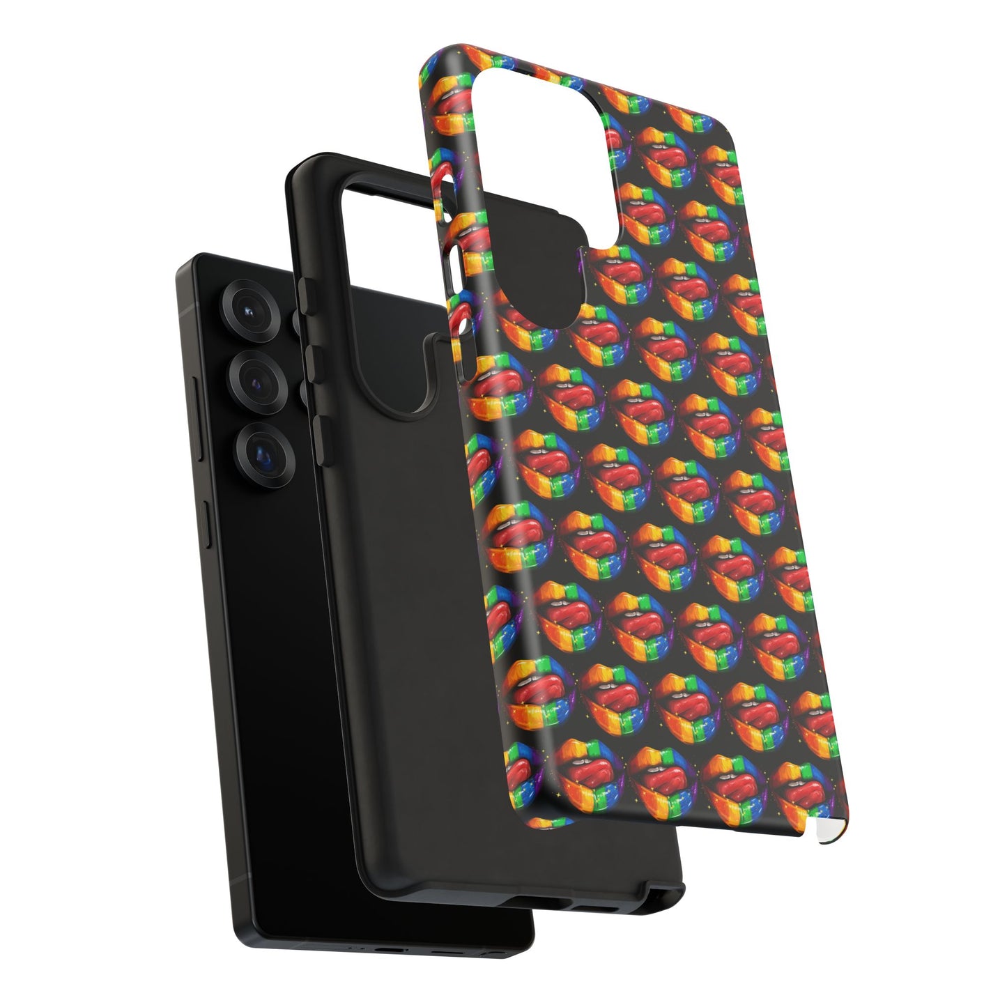 "taste the rainbow" android tough phone case