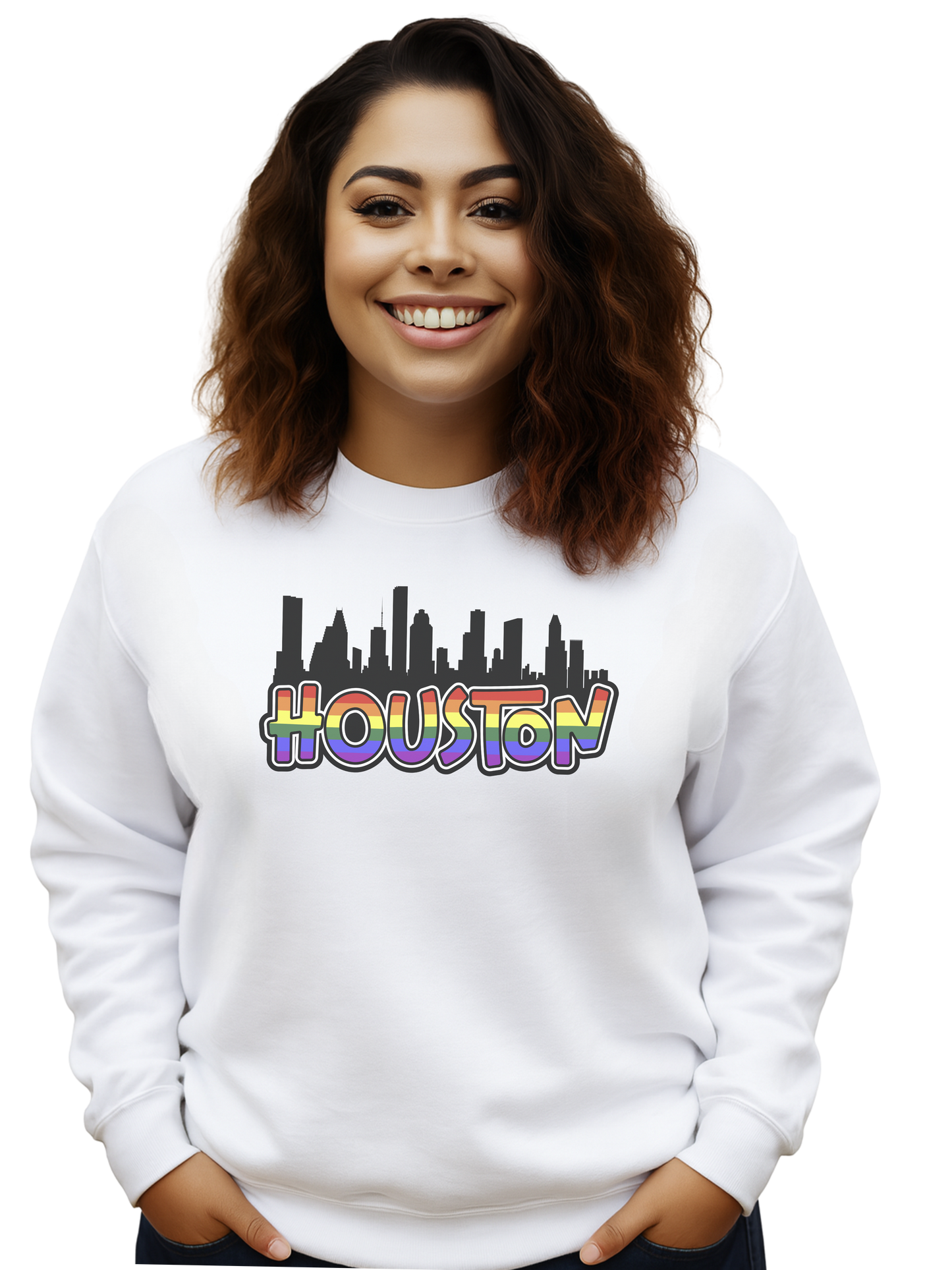 houston pride unisex sweatshirt – citywide pride collection