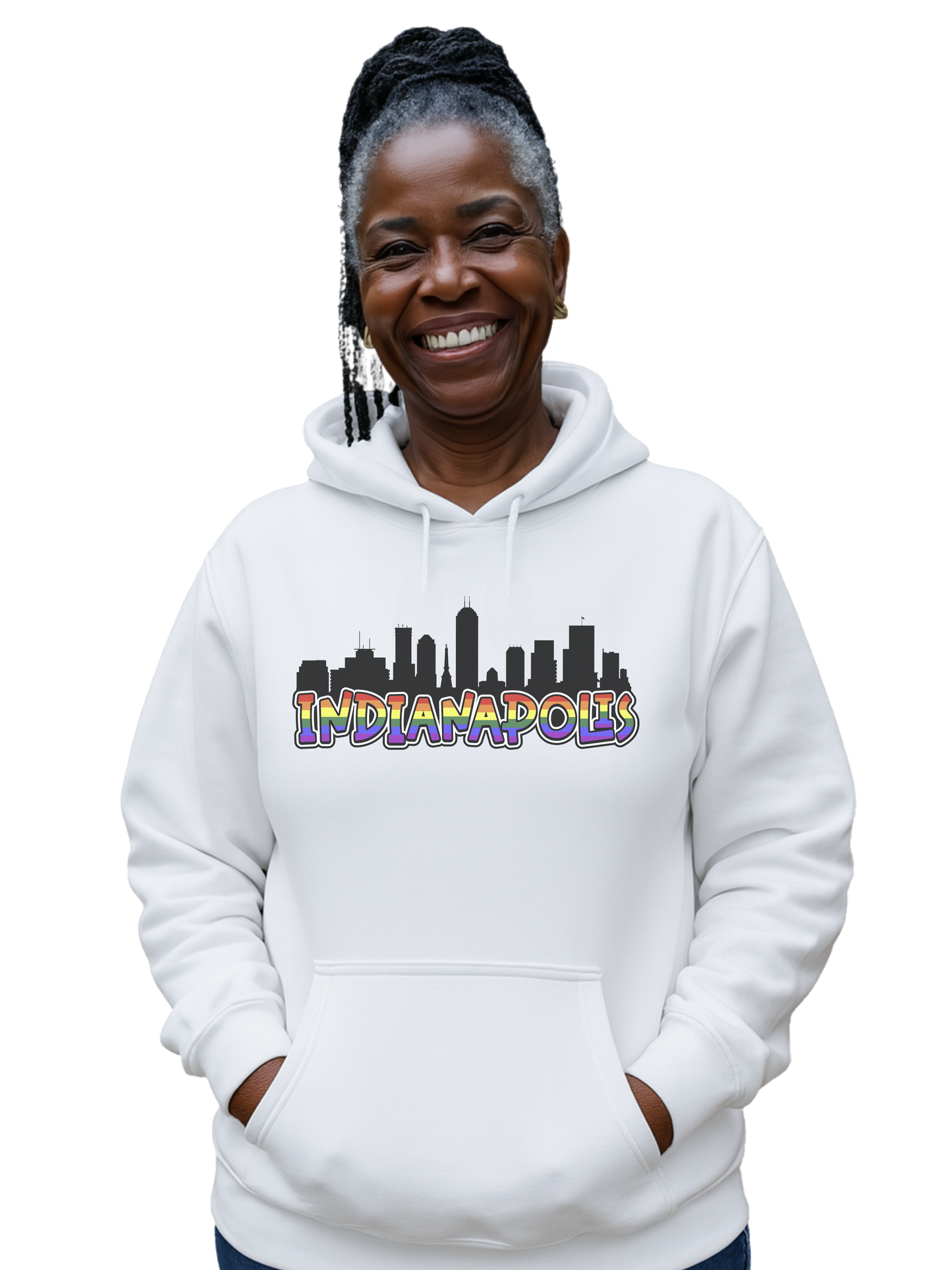 indianapolis pride unisex hoodie – citywide pride collection