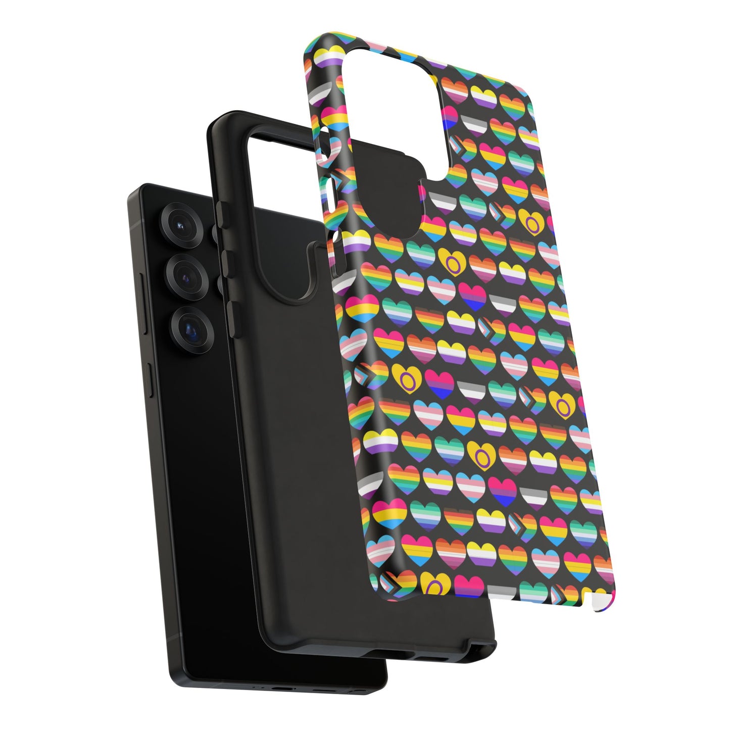 “heart of diversity" – bold edition – android tough phone case