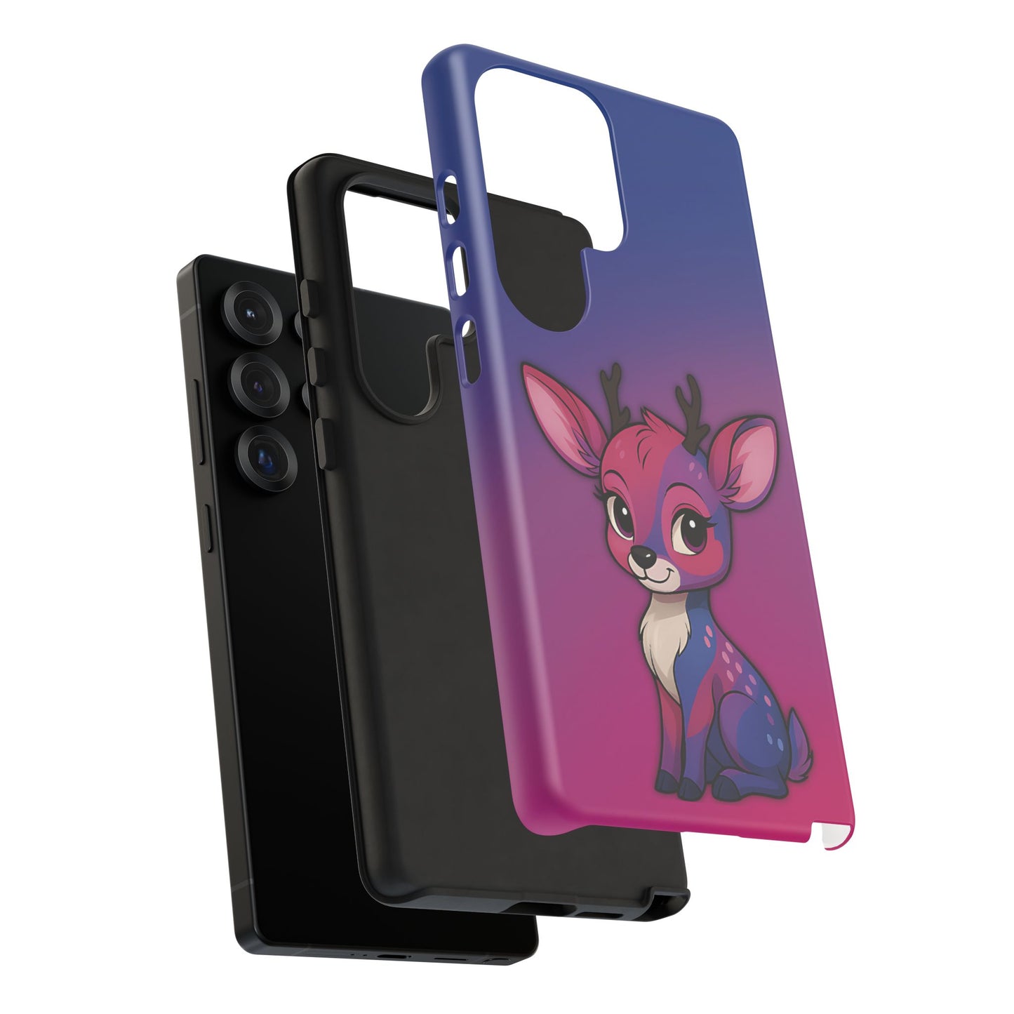 “bi-design” – bisexual pride doe android tough phone case
