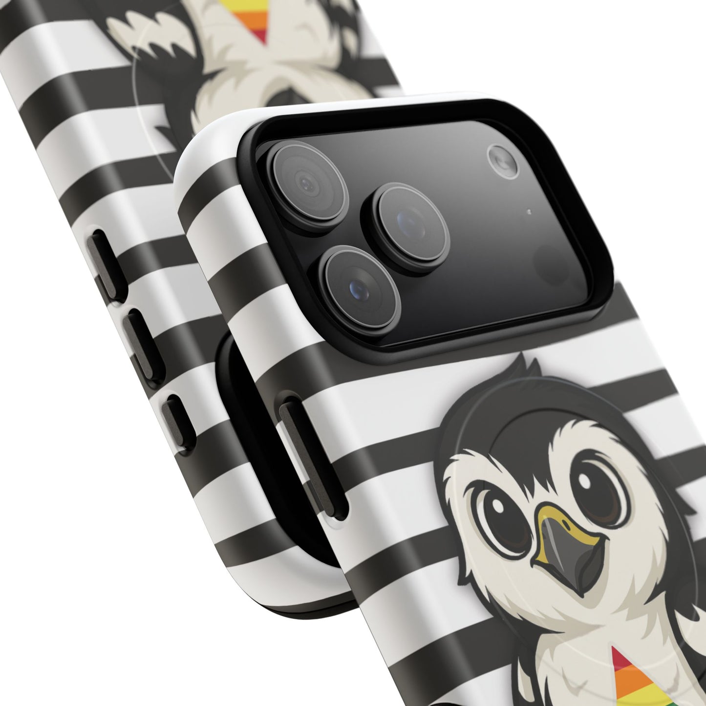 "fly with pride" – lgbtqia+ ally pride hawk magsafe® iphone tough case