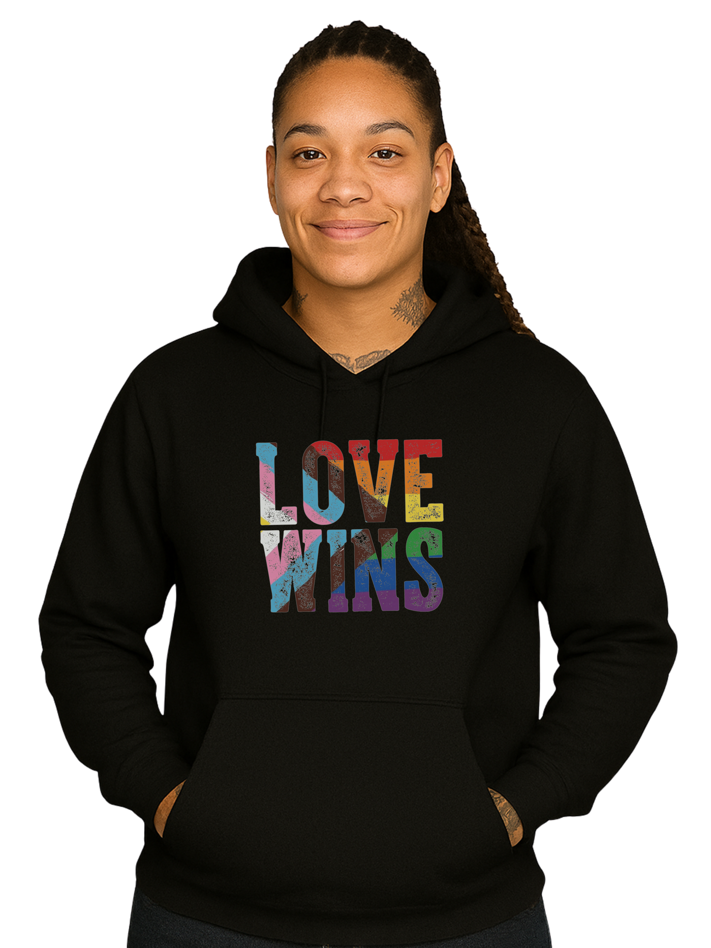 love wins unisex hoodie– love collection