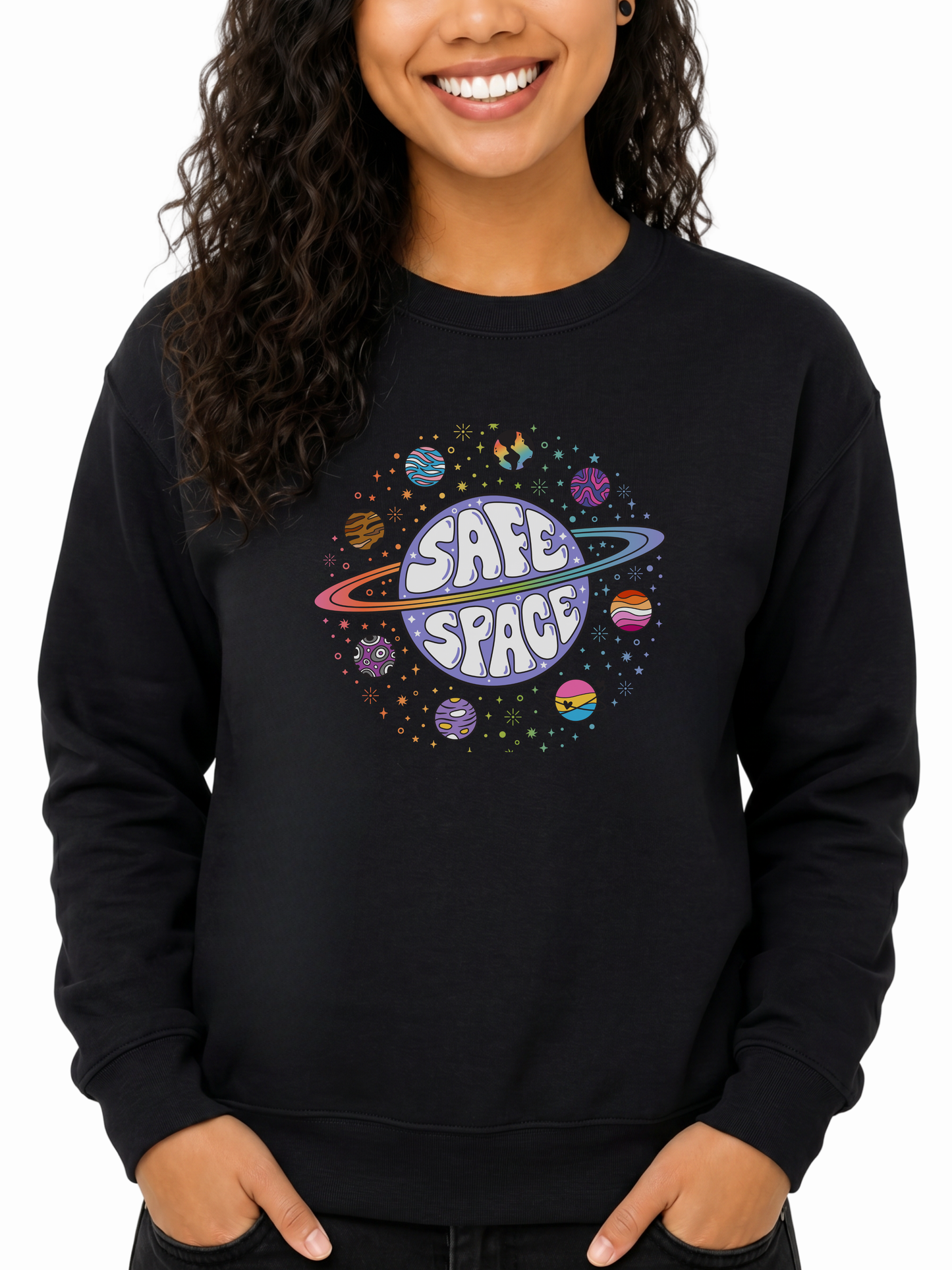 safe space unisex sweatshirt – the ally collection