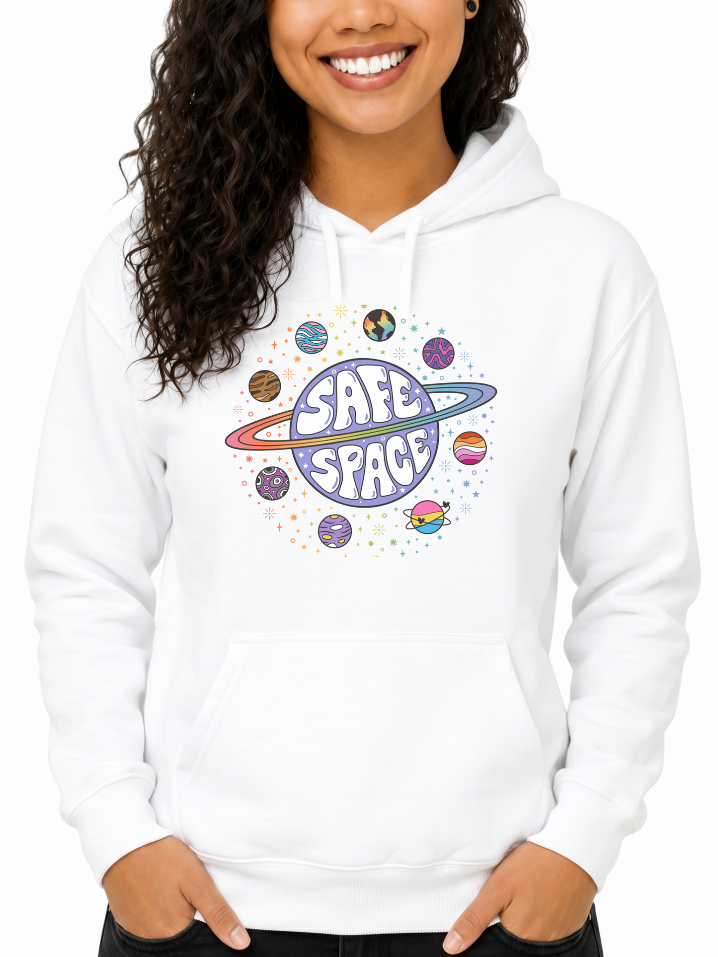 safe space unisex hoodie – the ally collection