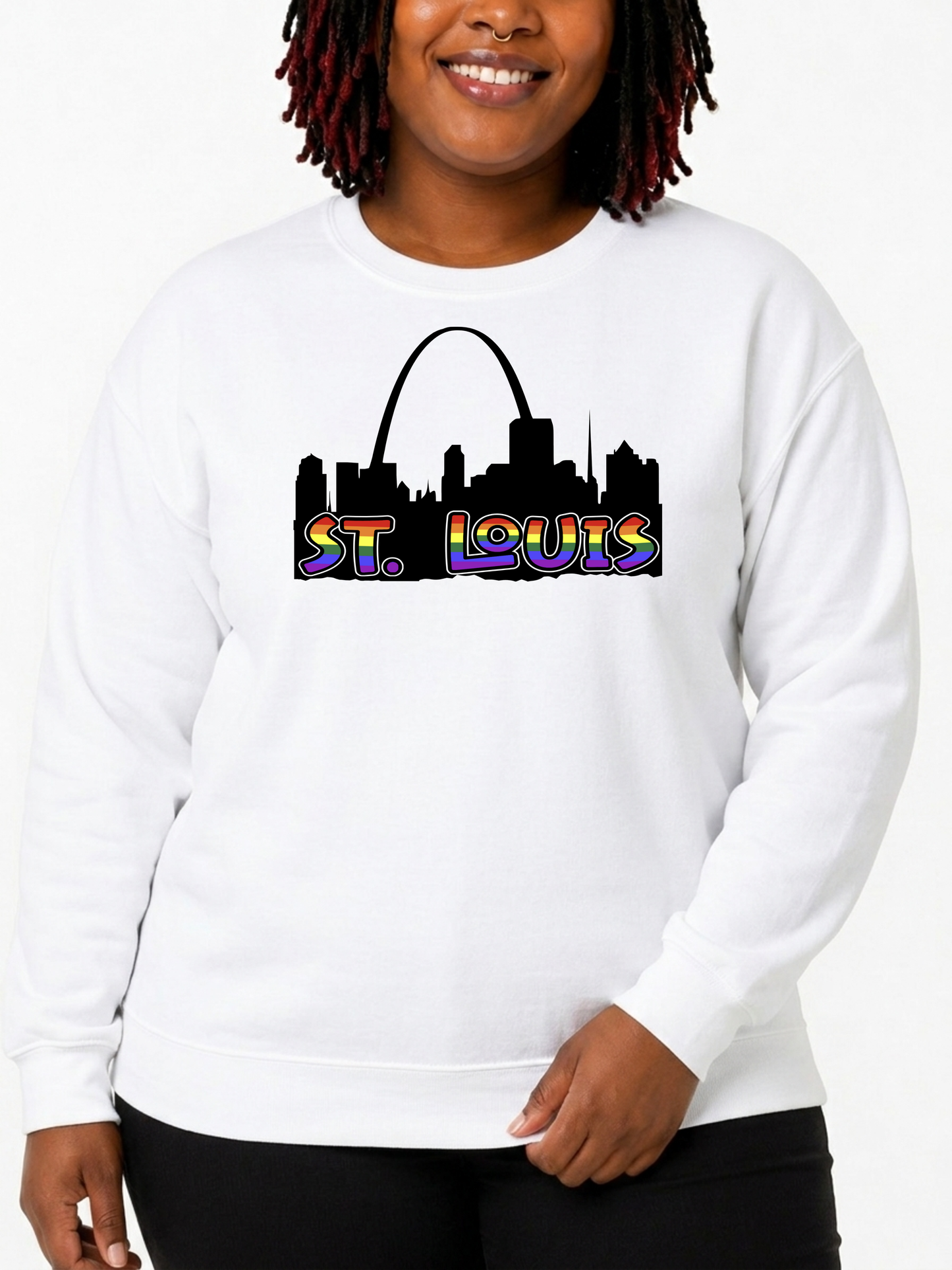 st. louis pride unisex sweatshirt – citywide pride collection