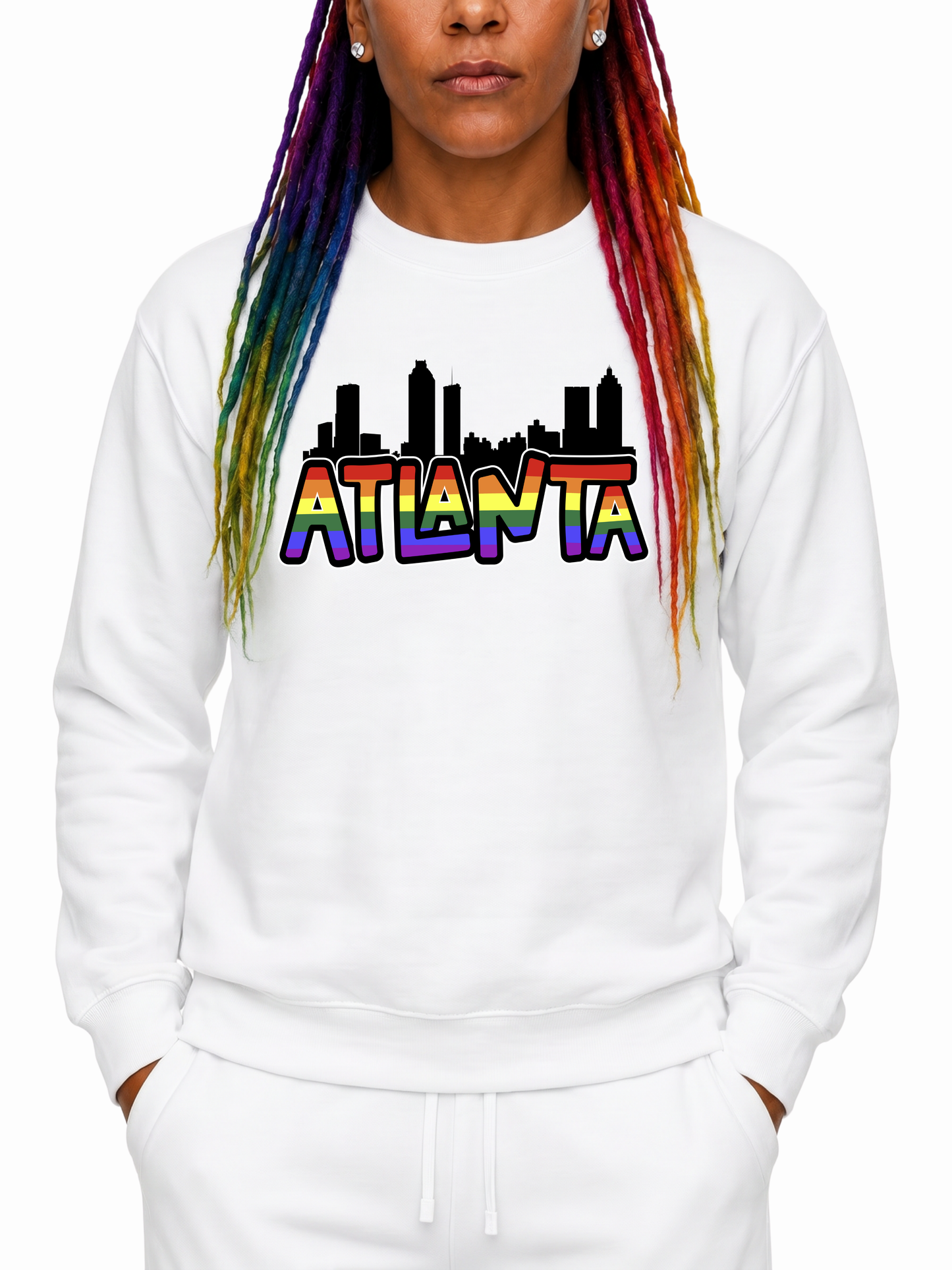 atlanta pride unisex sweatshirt – citywide pride collection