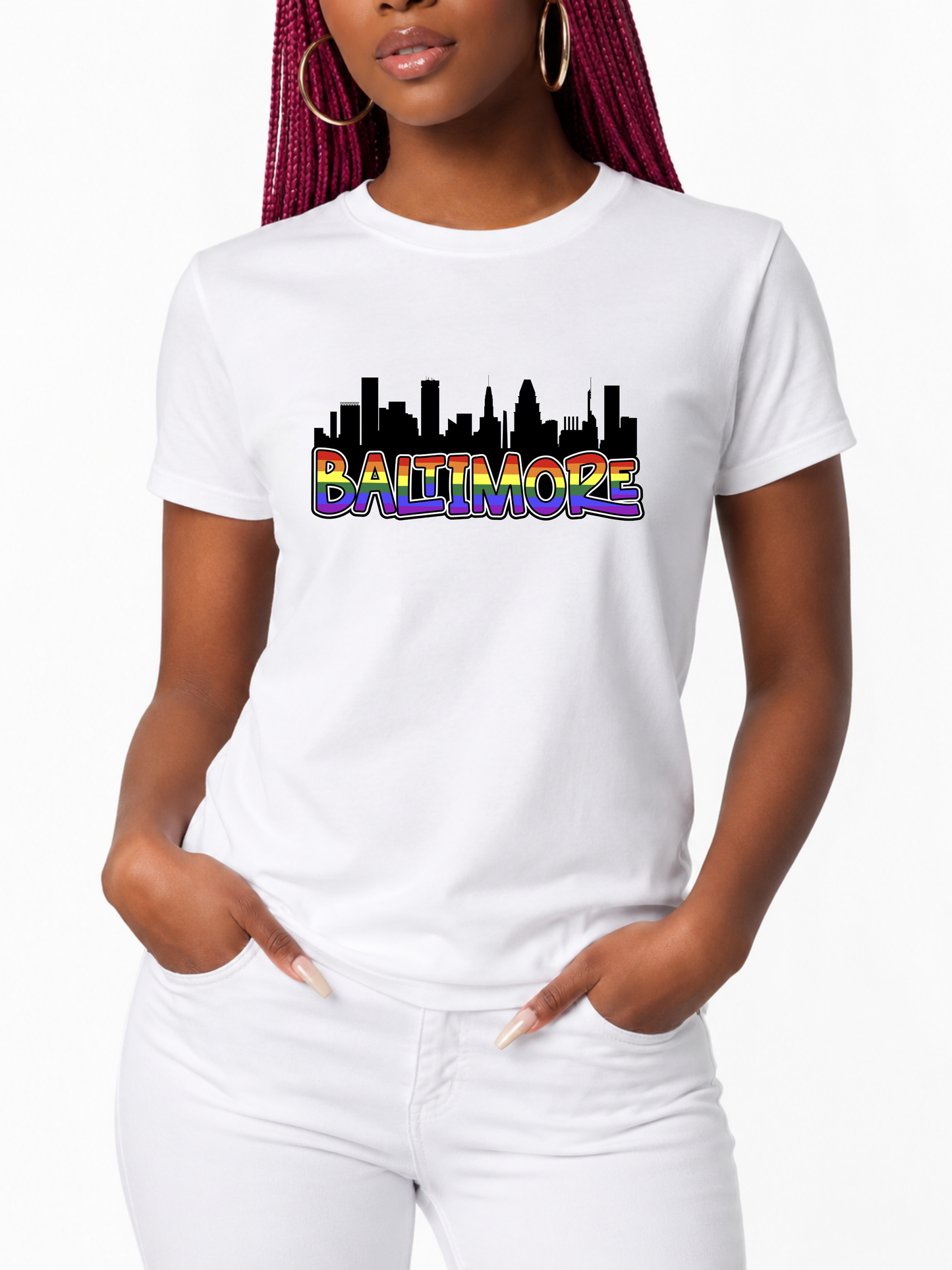 baltimore pride unisex t-shirt – citywide pride collection