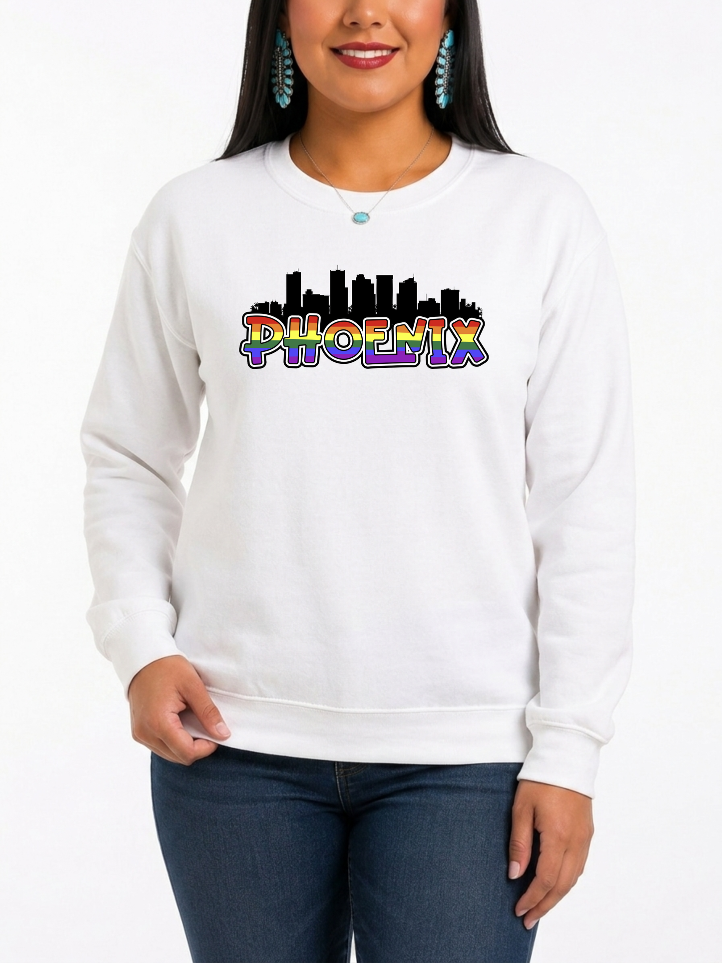 phoenix pride unisex sweatshirt – citywide pride collection