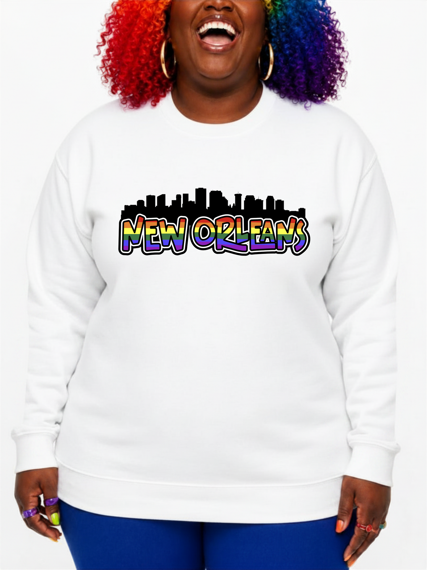 new orleans pride unisex sweatshirt – citywide pride collection