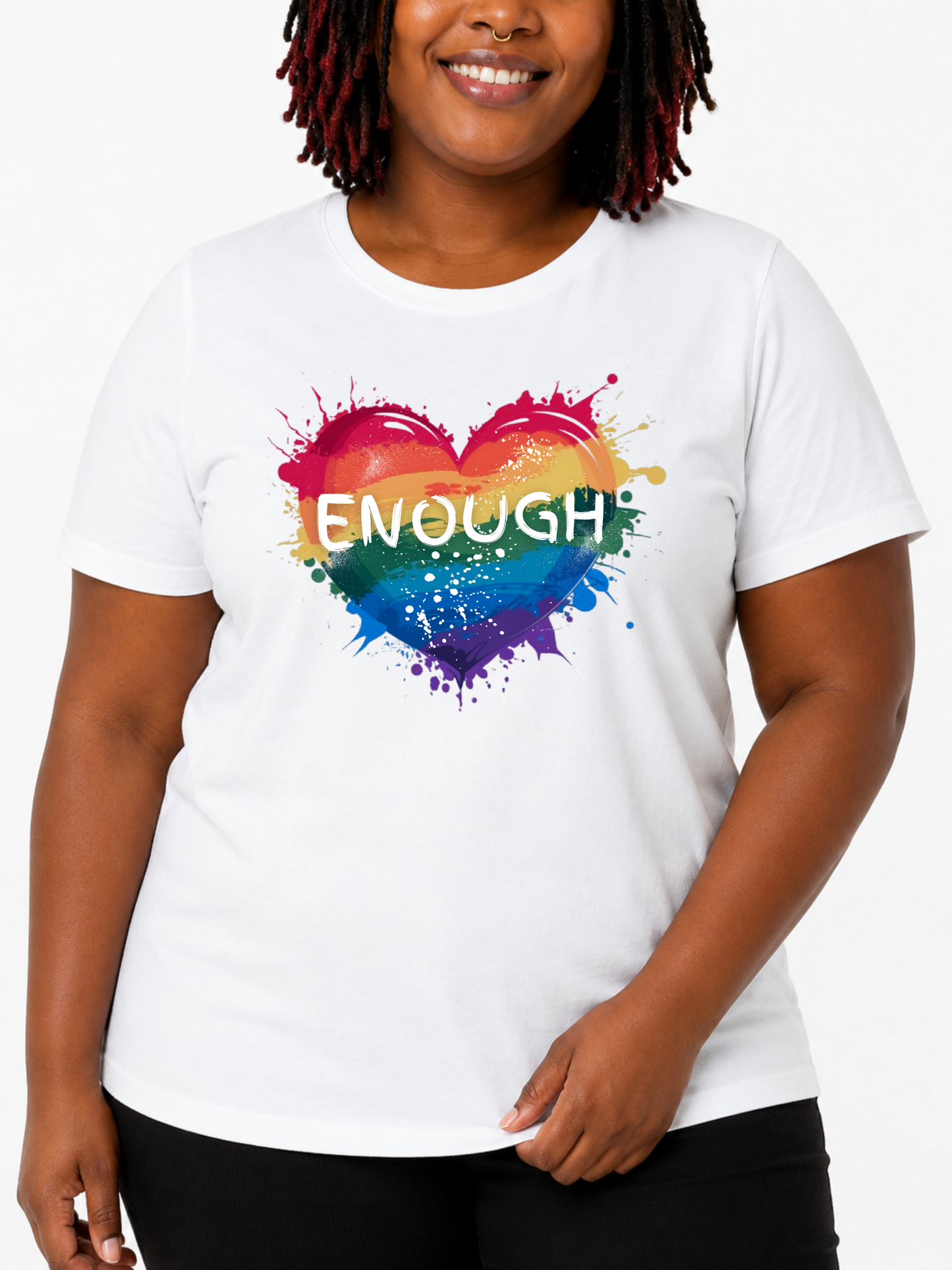enough unisex t-shirt – love collection