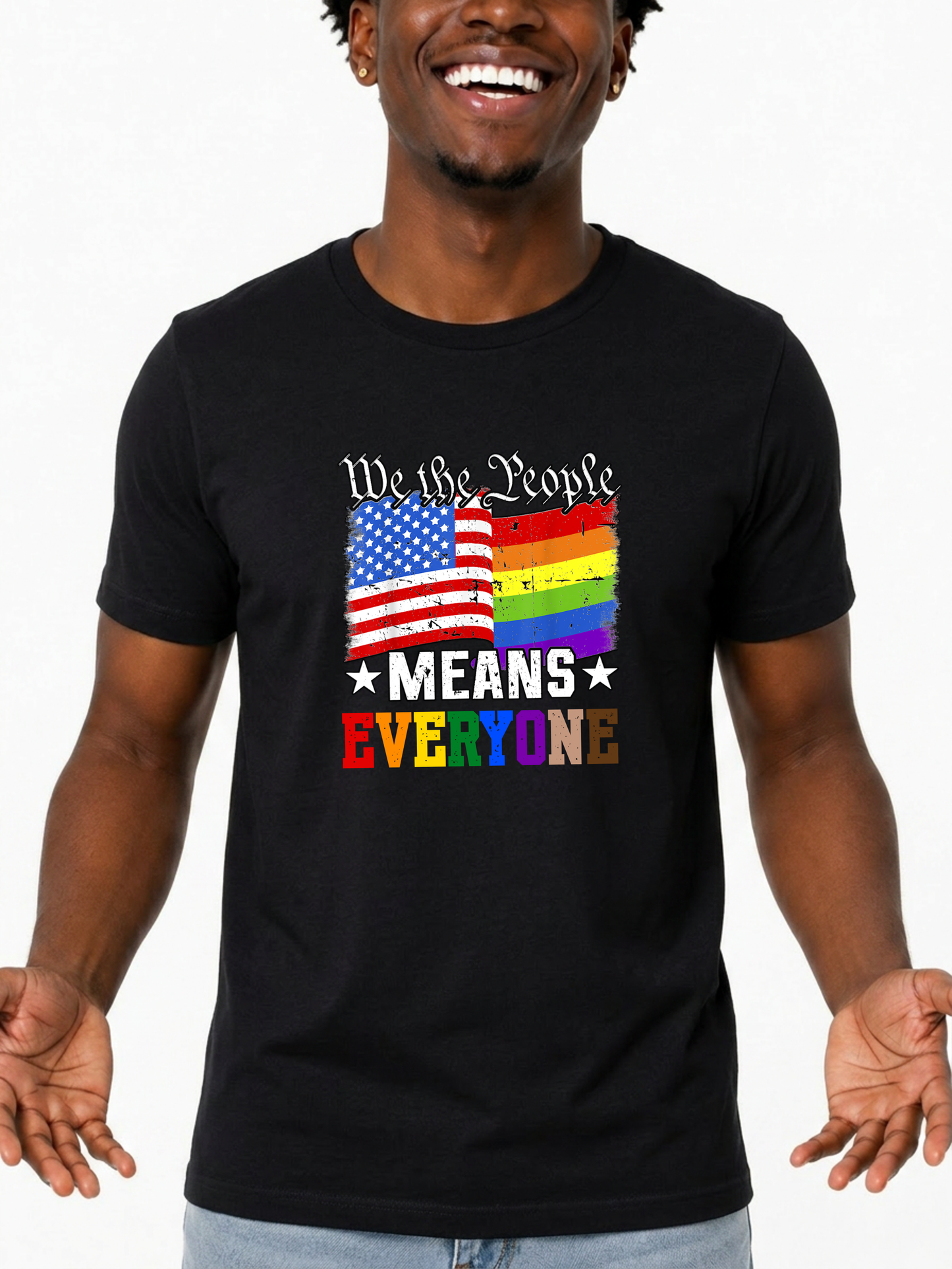 we the people means everyone unisex t-shirt – the power collection