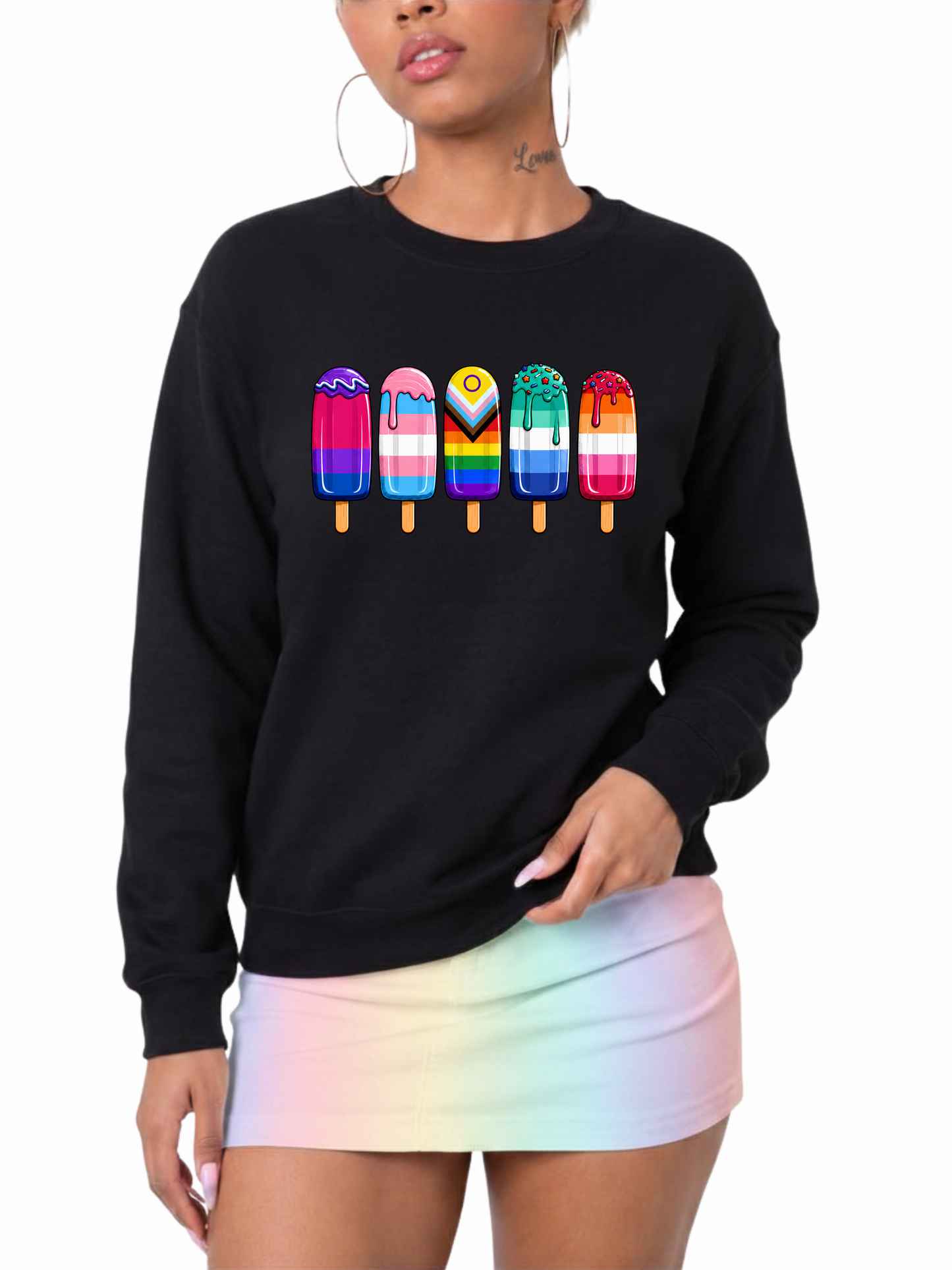 popsicles unisex sweatshirt – taste of pride collection