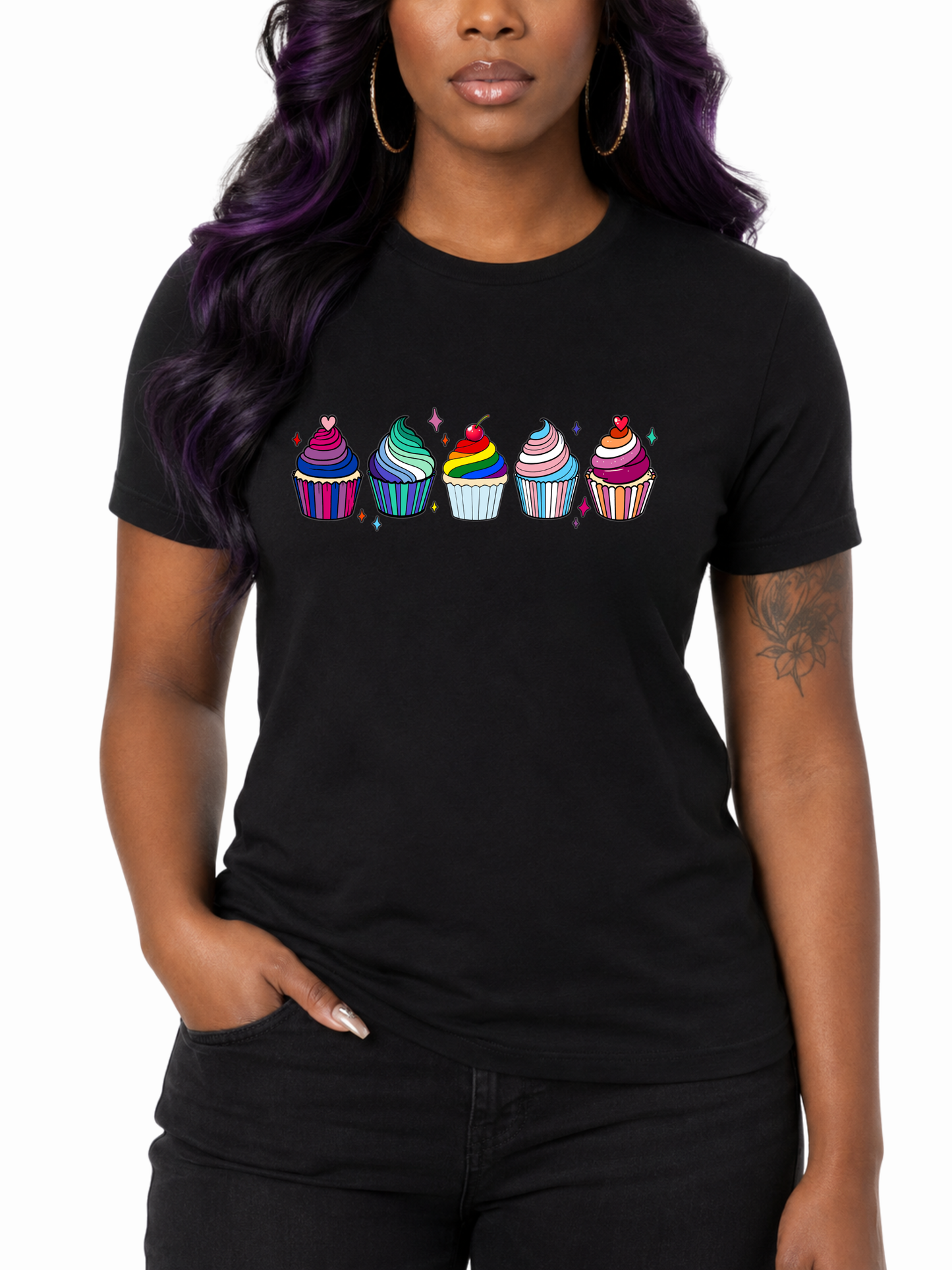 cupcakes unisex t-shirt – taste of pride collection