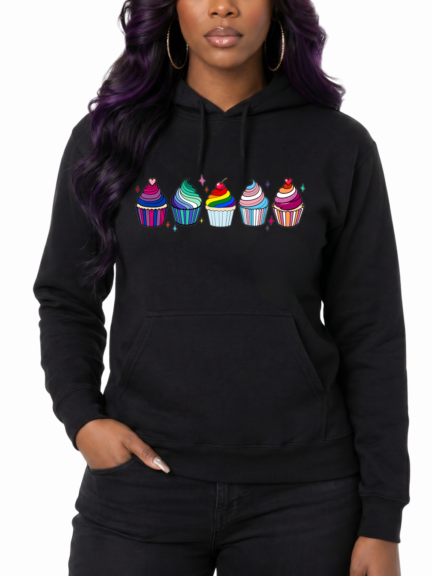 cupcakes unisex hoodie – taste of pride collection