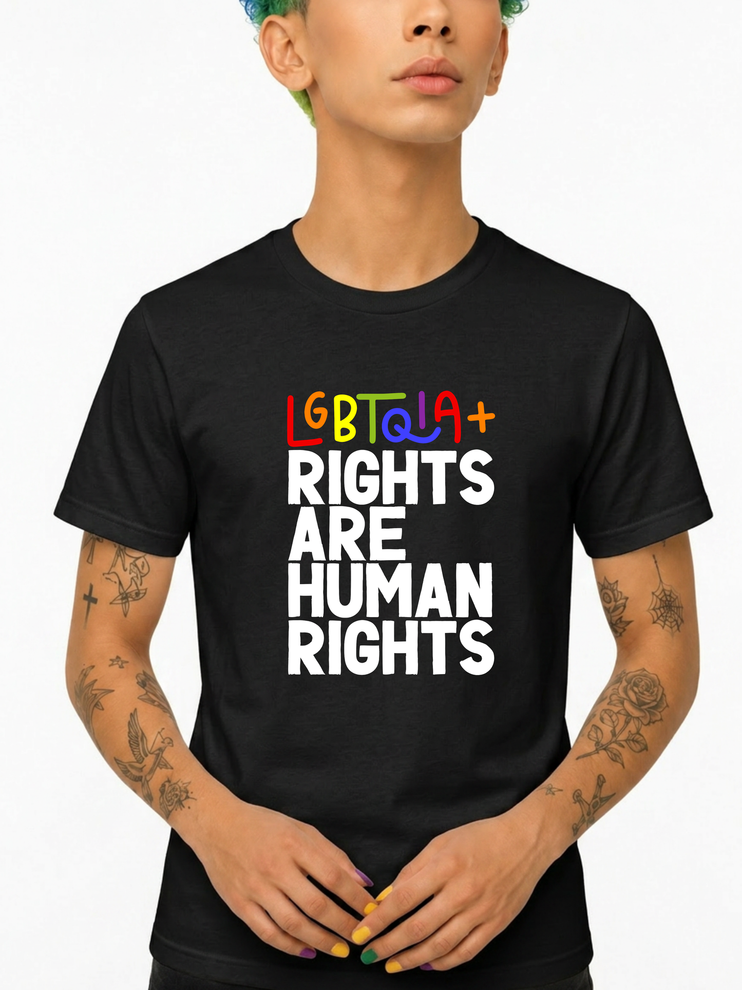 lgbtqia+ rights unisex t-shirt – the power collection