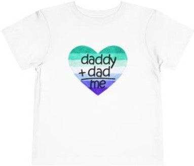 “Daddy + Dad + Me” Baby Jersey T-Shirt