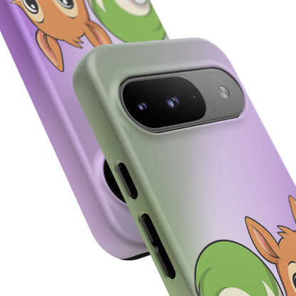 "Queeriosity"– Genderqueer Squirrel Pride Android Tough Phone Case