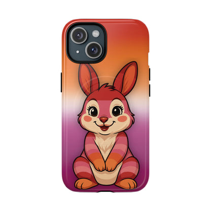"Hare to Slay" – Lesbian [Femme] Bunny MagSafe® iPhone Tough Case