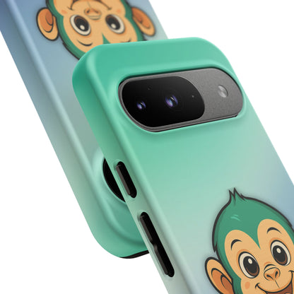 "Monkey Love" – Gay [MLM] Pride Android Tough Phone Case