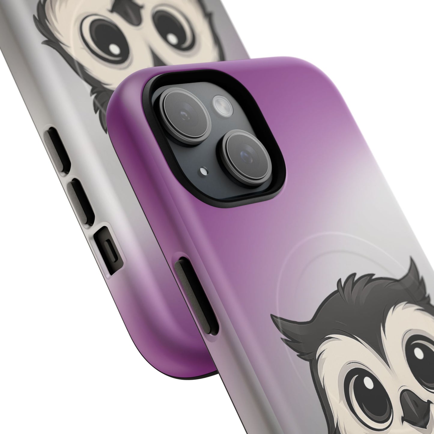 "ace-wise" – asexual pride owl magsafe® iphone tough case