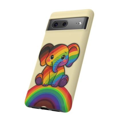 "Jumbo Joy" – Philadelphia Pride Elephant Android Tough Phone Case