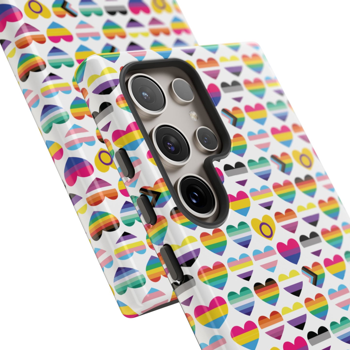 “heart of diversity" – bright edition – android tough phone case