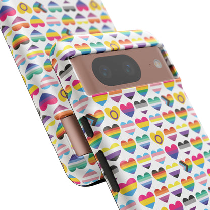 “Heart of Diversity" – Bright Edition – Android Tough Phone Case