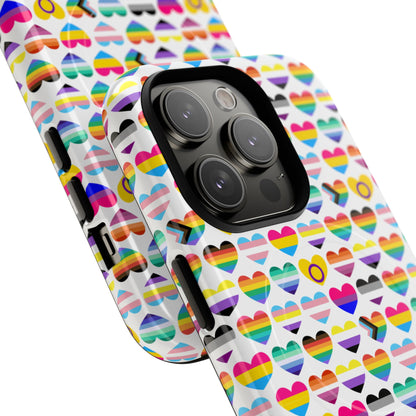 “Heart of Diversity” – Bright Edition – MagSafe® iPhone Tough Case