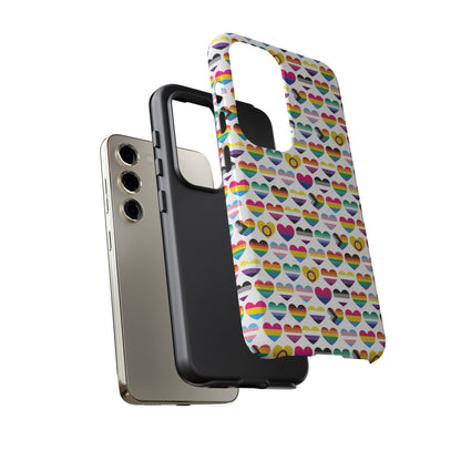 “Heart of Diversity" – Bright Edition – Android Tough Phone Case