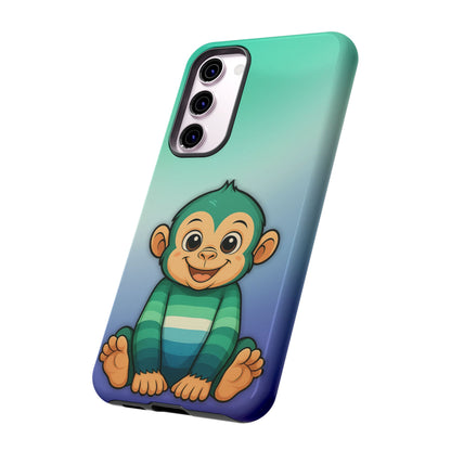 "Monkey Love" – Gay [MLM] Pride Android Tough Phone Case