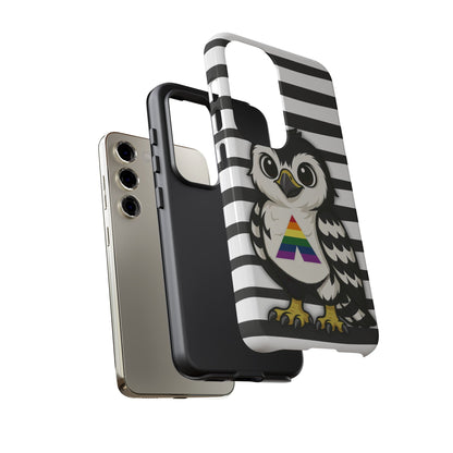"Fly with Pride" – LGBTQIA+ Ally Pride Hawk Android Tough Phone Case