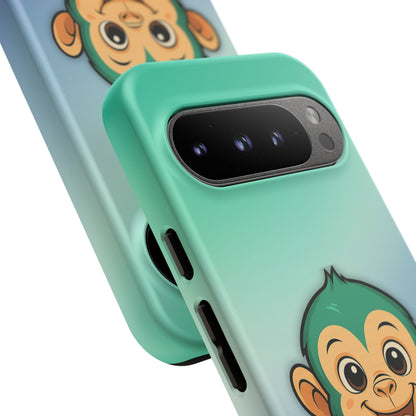 "Monkey Love" – Gay [MLM] Pride Android Tough Phone Case