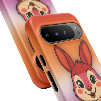 "Hare to Slay" – Lesbian [Femme] Bunny Android Tough Phone Case