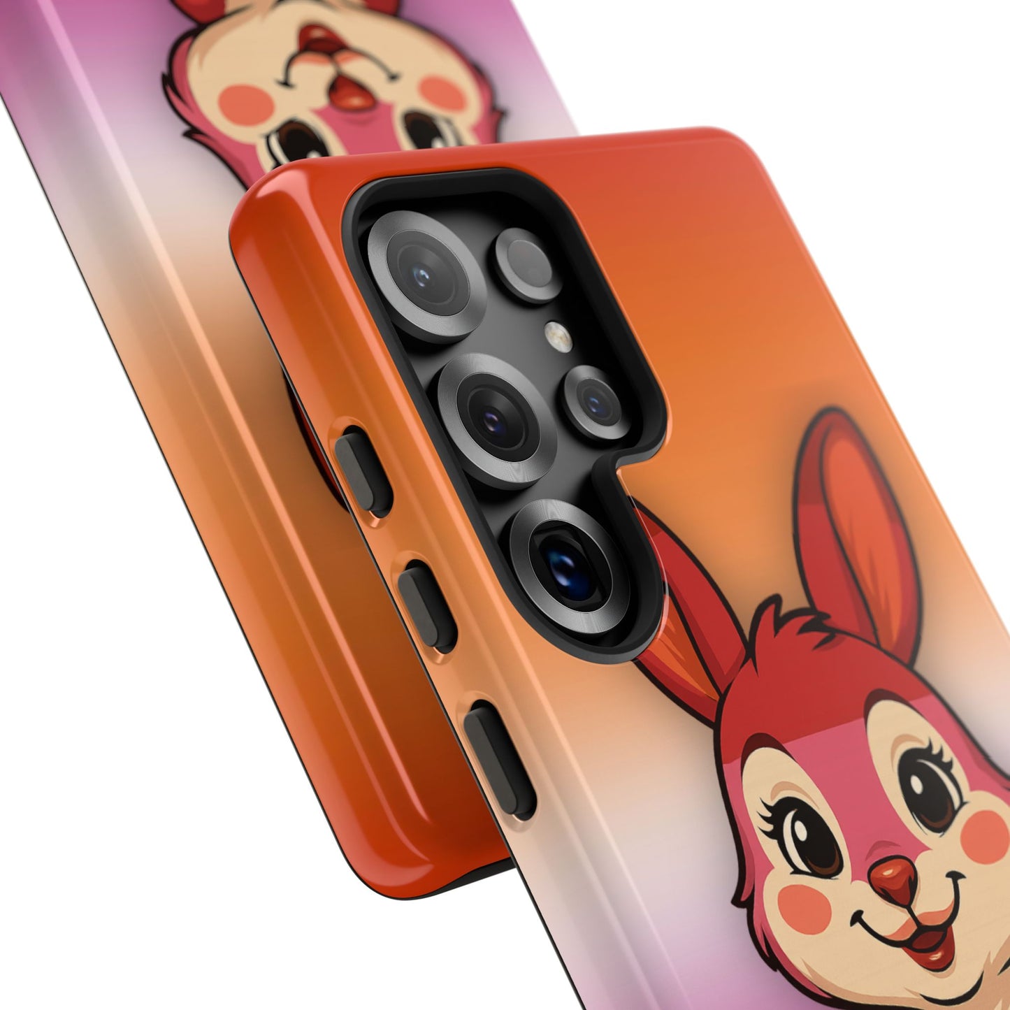 "hare to slay" – lesbian [femme] bunny android tough phone case