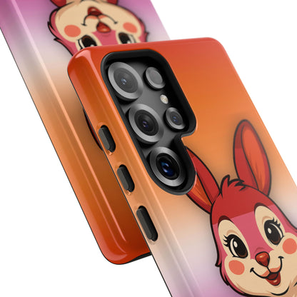 "Hare to Slay" – Lesbian [Femme] Bunny Android Tough Phone Case