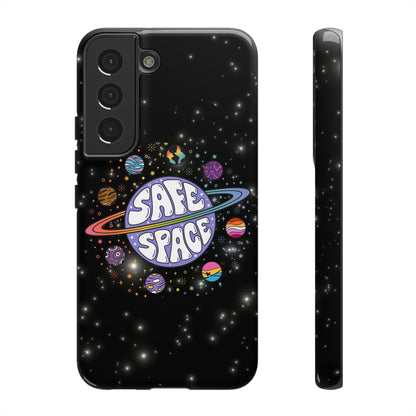 "Safe Space" LGBTQIA+ Pride Galaxy Android Tough Phone Case