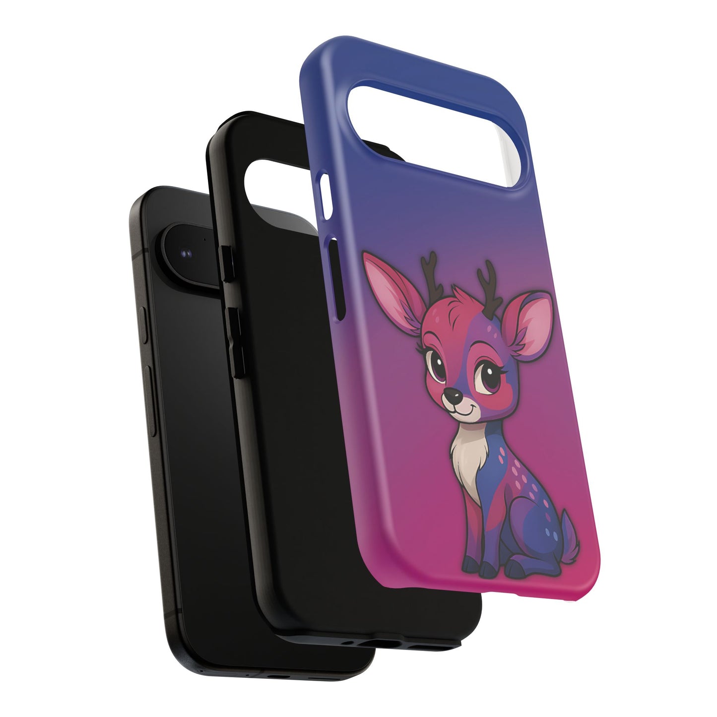 “bi-design” – bisexual pride doe android tough phone case