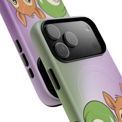 "Queeriosity"– Genderqueer Pride Squirrel MagSafe® iPhone Case