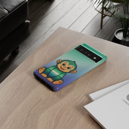"Monkey Love" – Gay [MLM] Pride Android Tough Phone Case