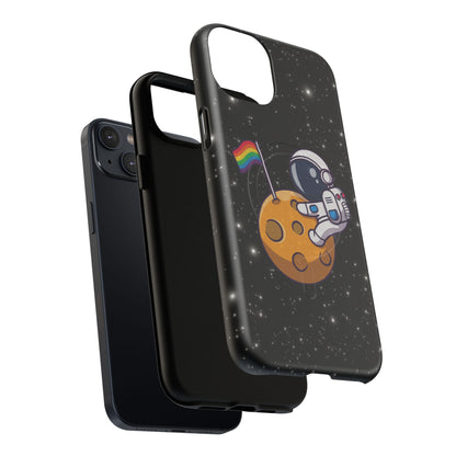 "Cosmic Queer" LGBTQIA+ Astronaut MagSafe® iPhone Tough Case