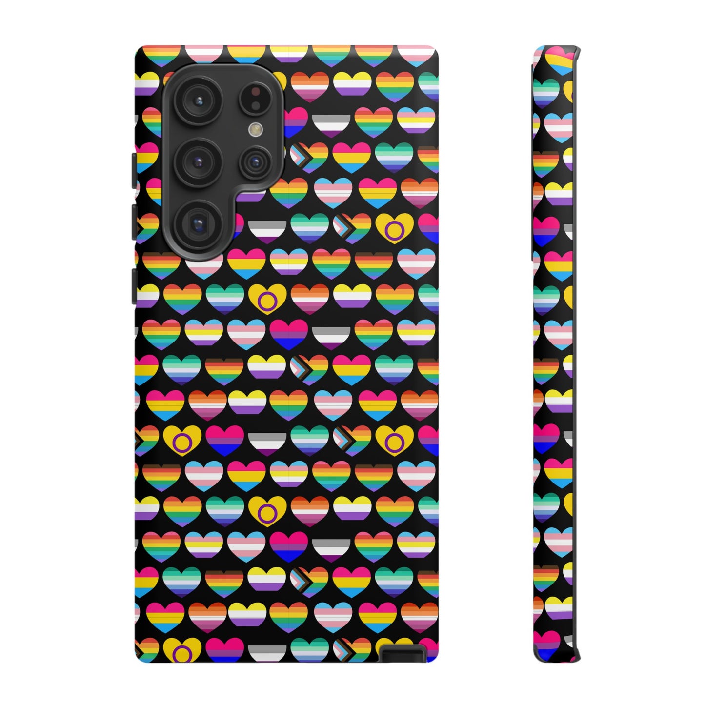 “heart of diversity" – bold edition – android tough phone case