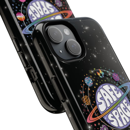 "Safe Space" LGBTQIA+ Pride Galaxy MagSafe® iPhone Case