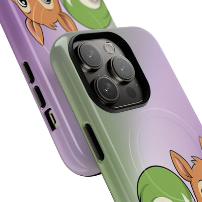 "Queeriosity"– Genderqueer Pride Squirrel MagSafe® iPhone Case