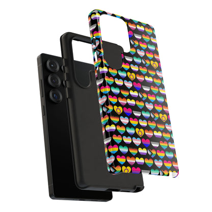 “Heart of Diversity" – Bold Edition – Android Tough Phone Case
