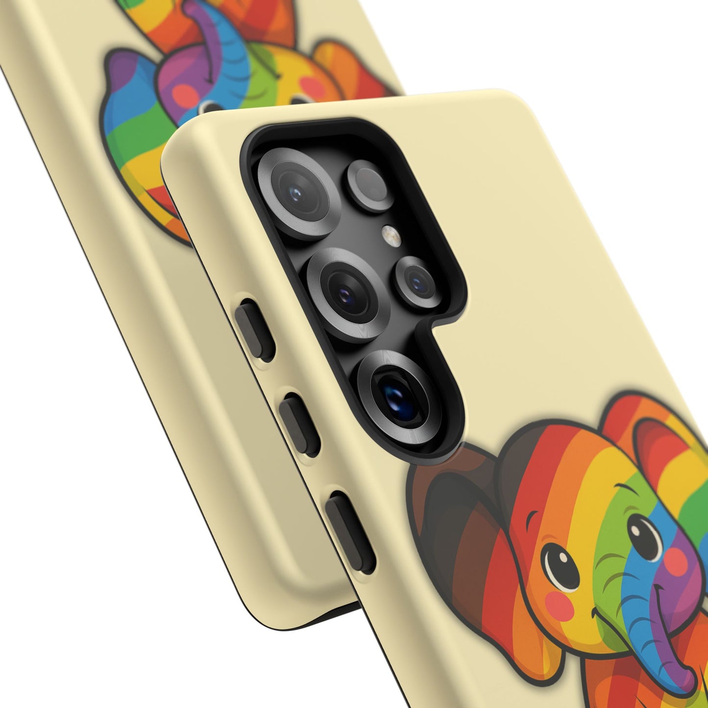"jumbo joy" – philadelphia pride elephant android tough phone case