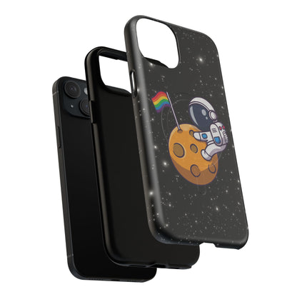 "Cosmic Queer" LGBTQIA+ Astronaut MagSafe® iPhone Tough Case