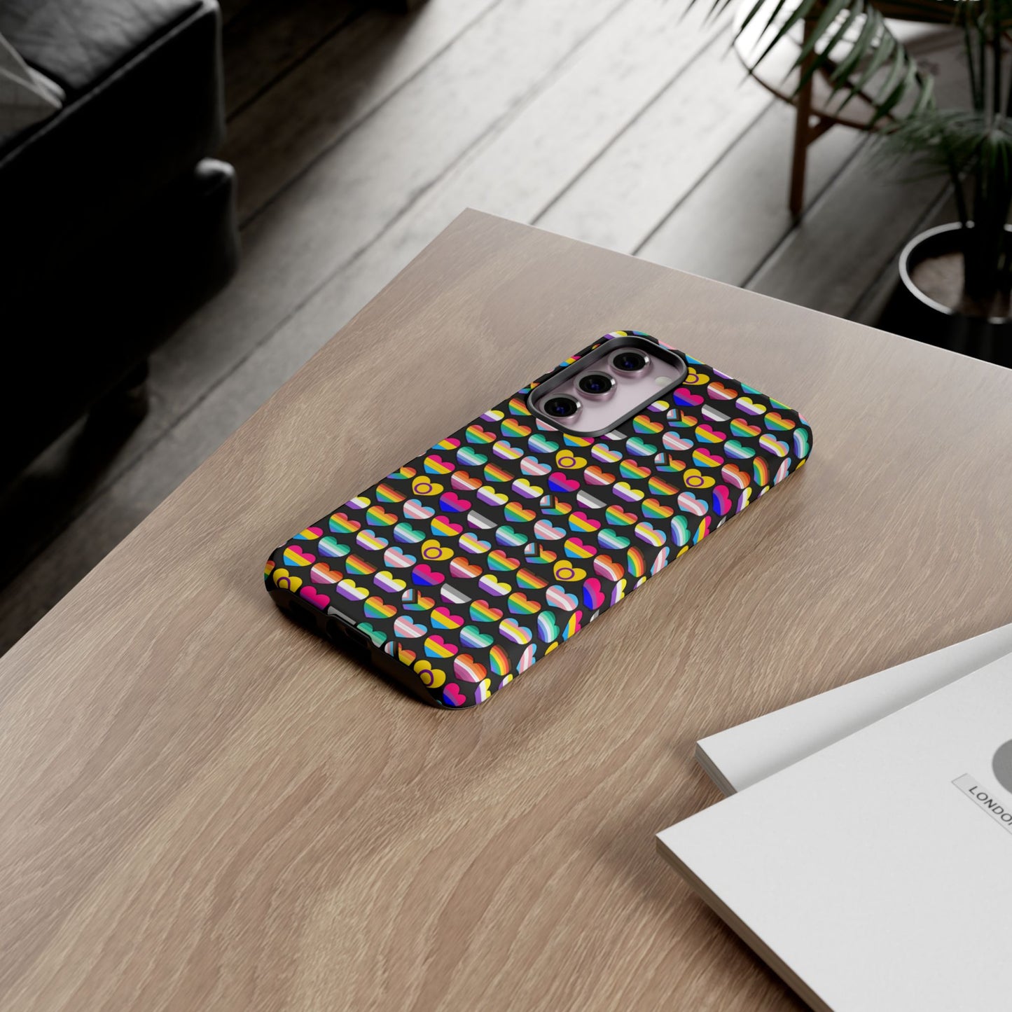 “heart of diversity" – bold edition – android tough phone case