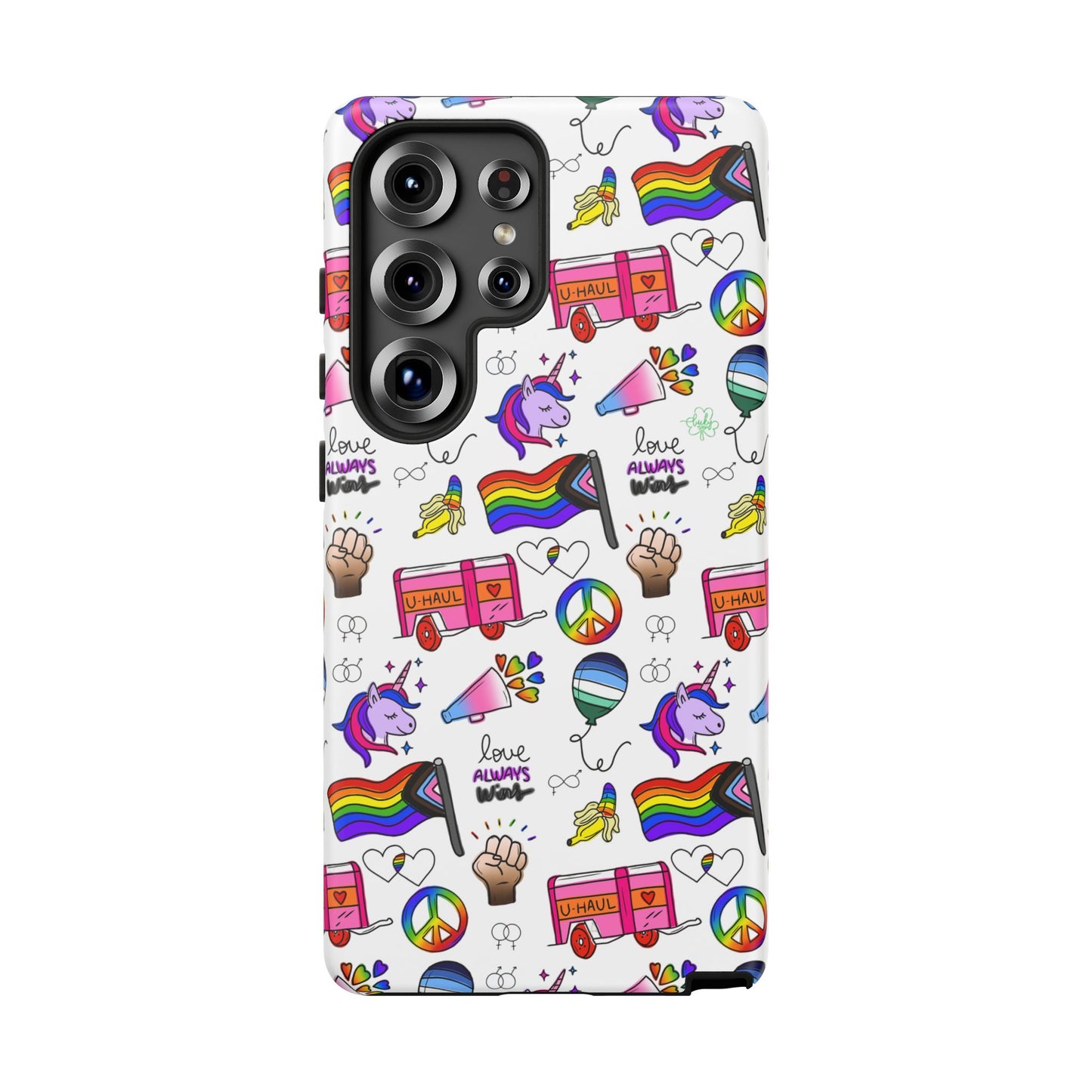 "identity mix" lgbtqia+ collage android tough phone case