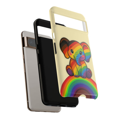 "Jumbo Joy" – Philadelphia Pride Elephant Android Tough Phone Case